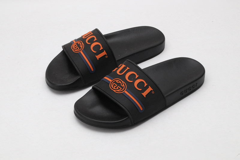 G*u*i slides all black with "orange G*u*i"
