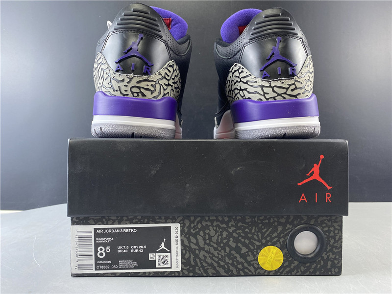 air jordan 3 “court purple” ct8532-050