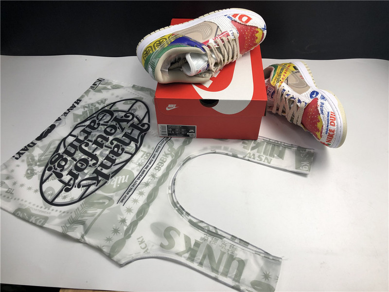 nike dunk low sp “thank you for caring” da6125-900