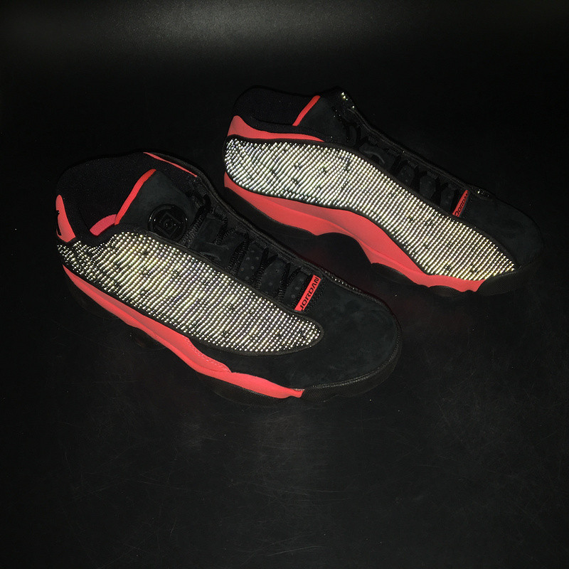 jordan 13 retro low clot black red at3102-006