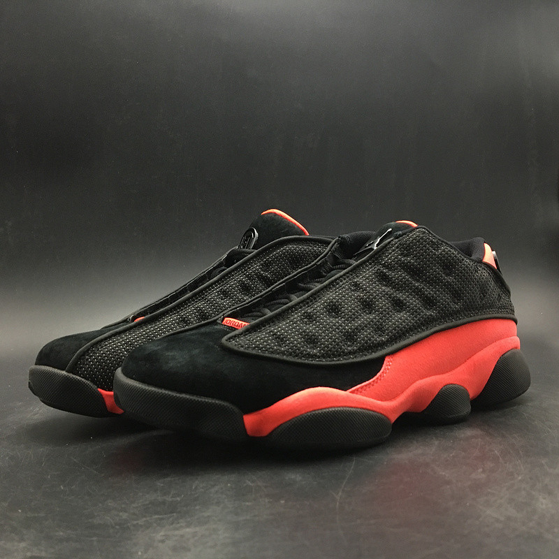 jordan 13 retro low clot black red at3102-006