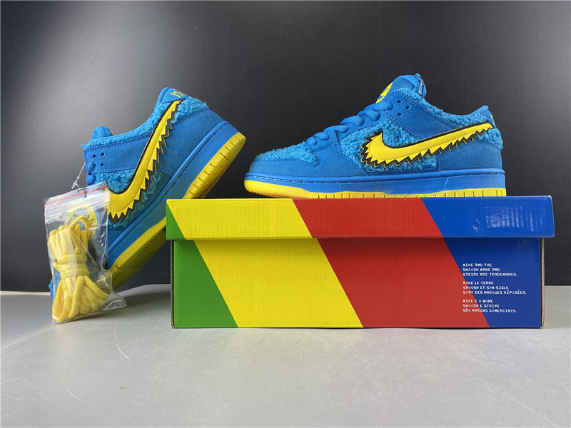 grateful dead x nike sb dunk low cj5378 800