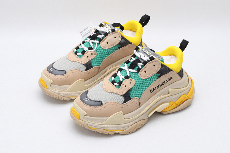 Ba*len*cia*ga triple s neon white/green /yellow