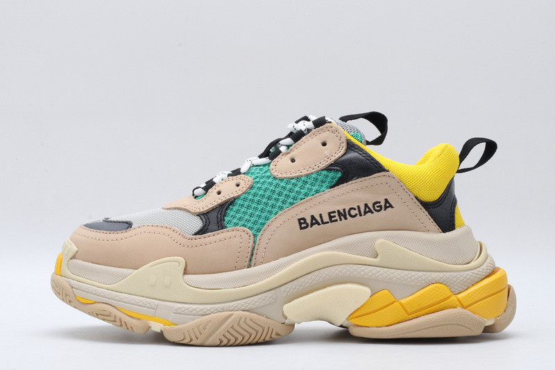Ba*len*cia*ga triple s neon white/green /yellow