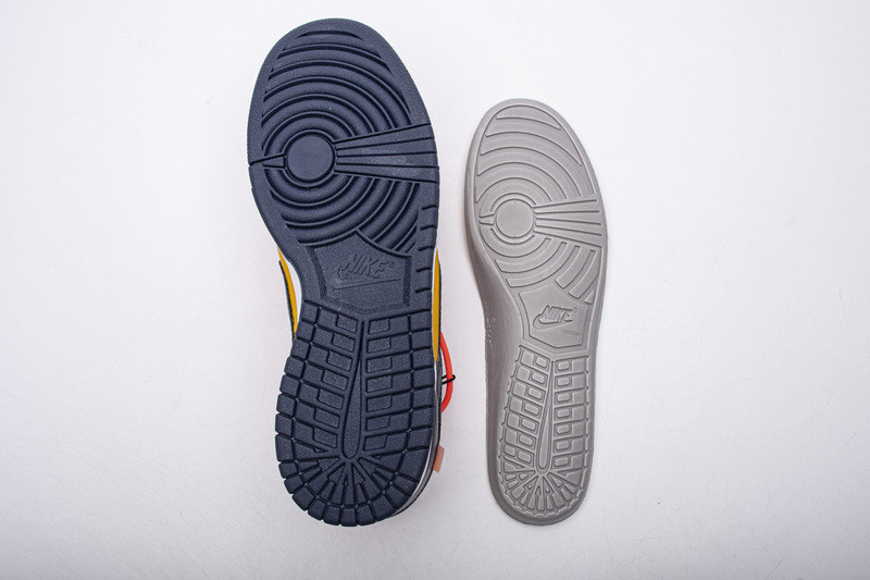 owtx nike dunk sb low white michigan ct0856-700