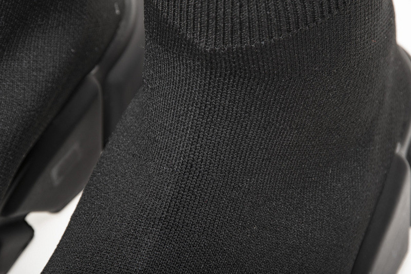 Ba*len*cia*ga speed trainer sneakers all black 483502 w05g0 1000