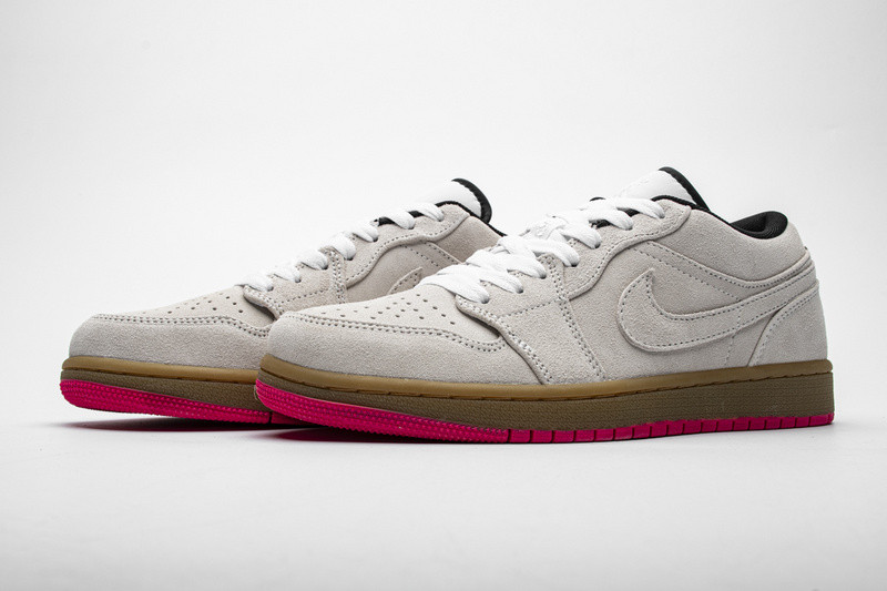 jordan 1 low white gum hyper pink 553558-119