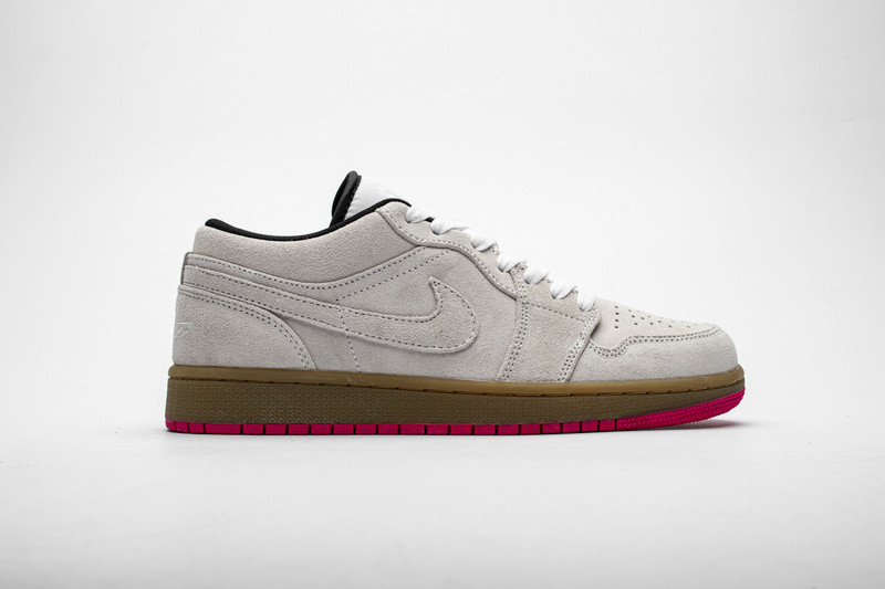 jordan 1 low white gum hyper pink 553558-119