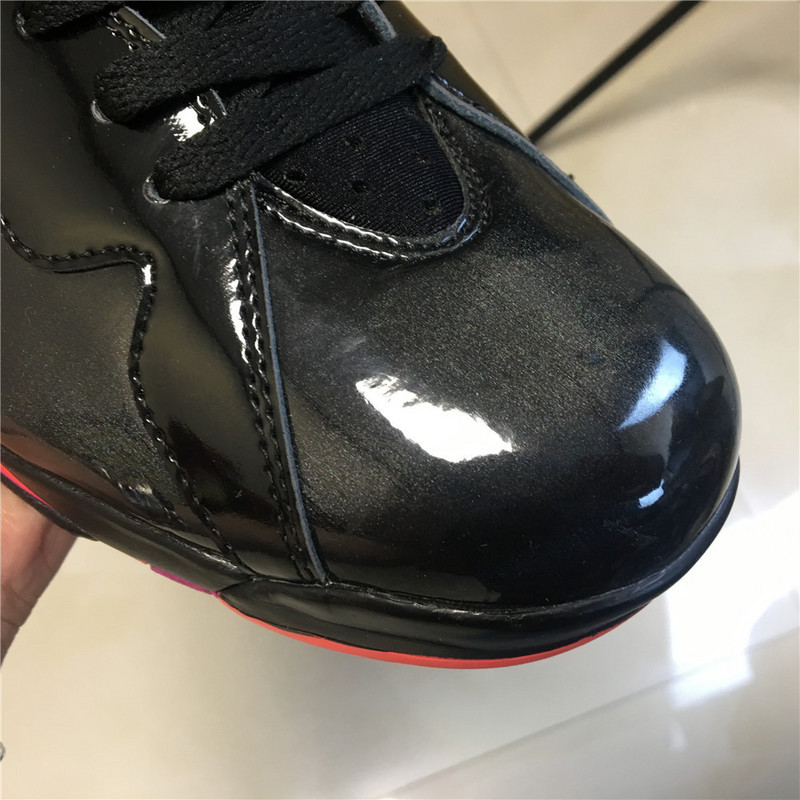 jordan 7 retro black patent (w) 313358-006
