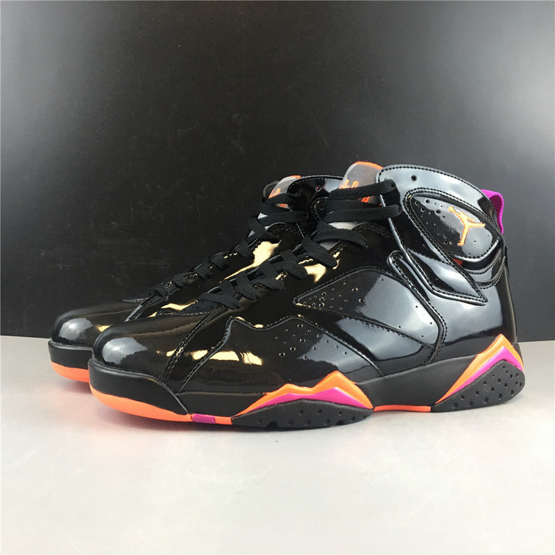 jordan 7 retro black patent (w) 313358-006