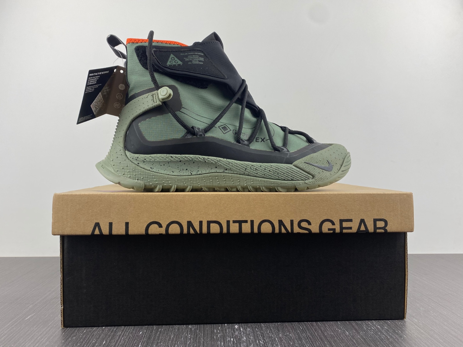 nike acg terra antarktik gore-tex juniper fog - bv6348-300