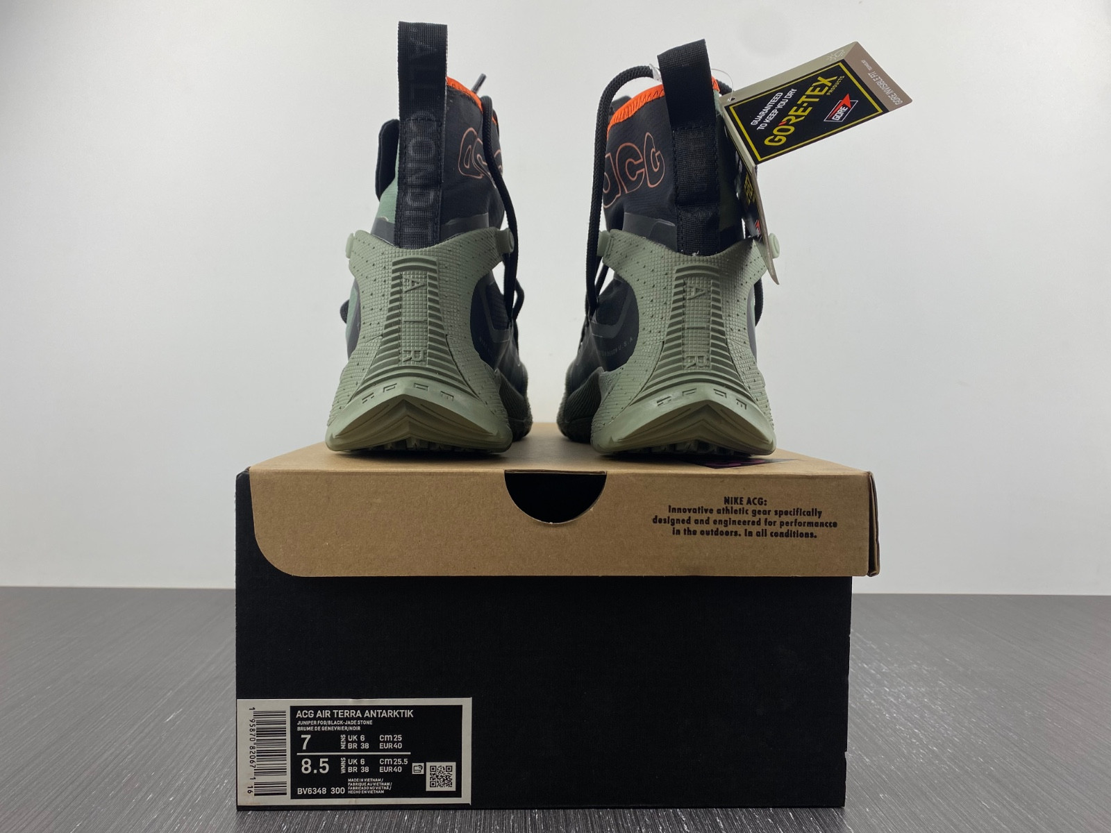 nike acg terra antarktik gore-tex juniper fog - bv6348-300