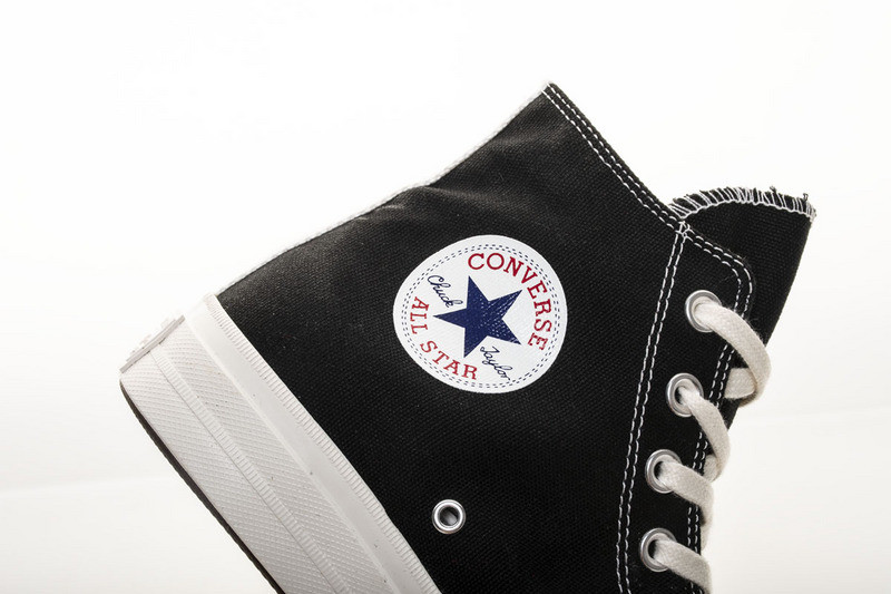 converse chuck taylor all-star 70s hi comme des garcons play black 150204c