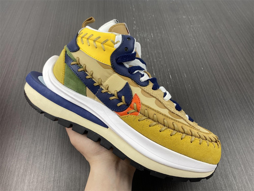 nike vaporwaffle sacai jean paul gaultier sesame blue dh9186-200