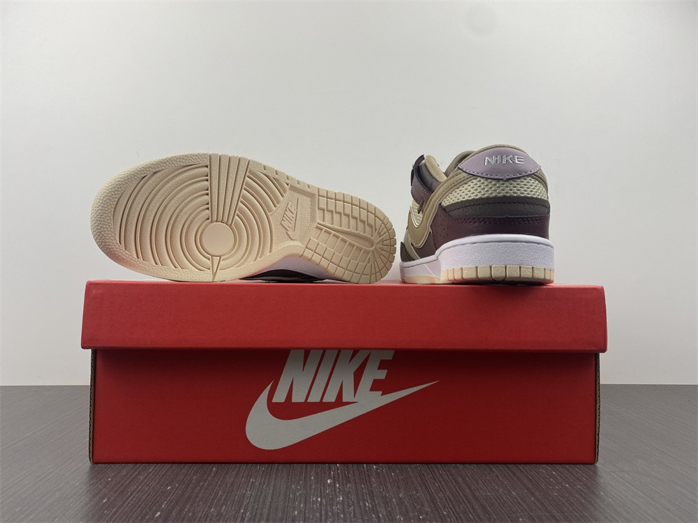 nike dunk low scrap latte - dh7450-100