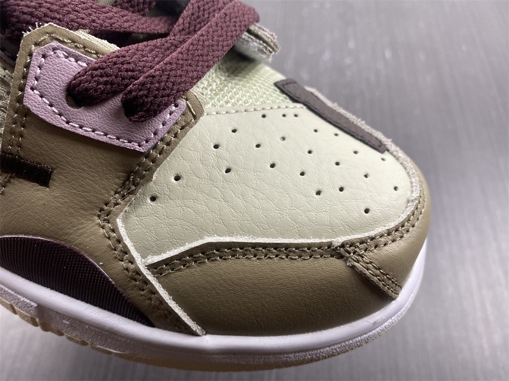 nike dunk low scrap latte - dh7450-100