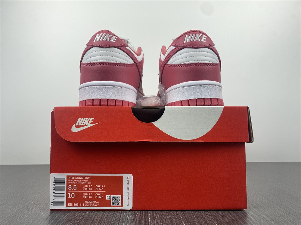 nike dunk low archeo pink dd1503-111