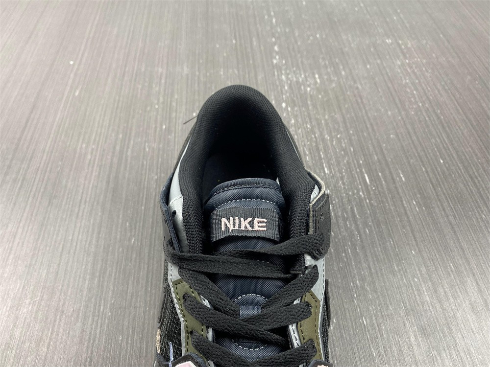 nike dunk low scrap black gum - db0500-001