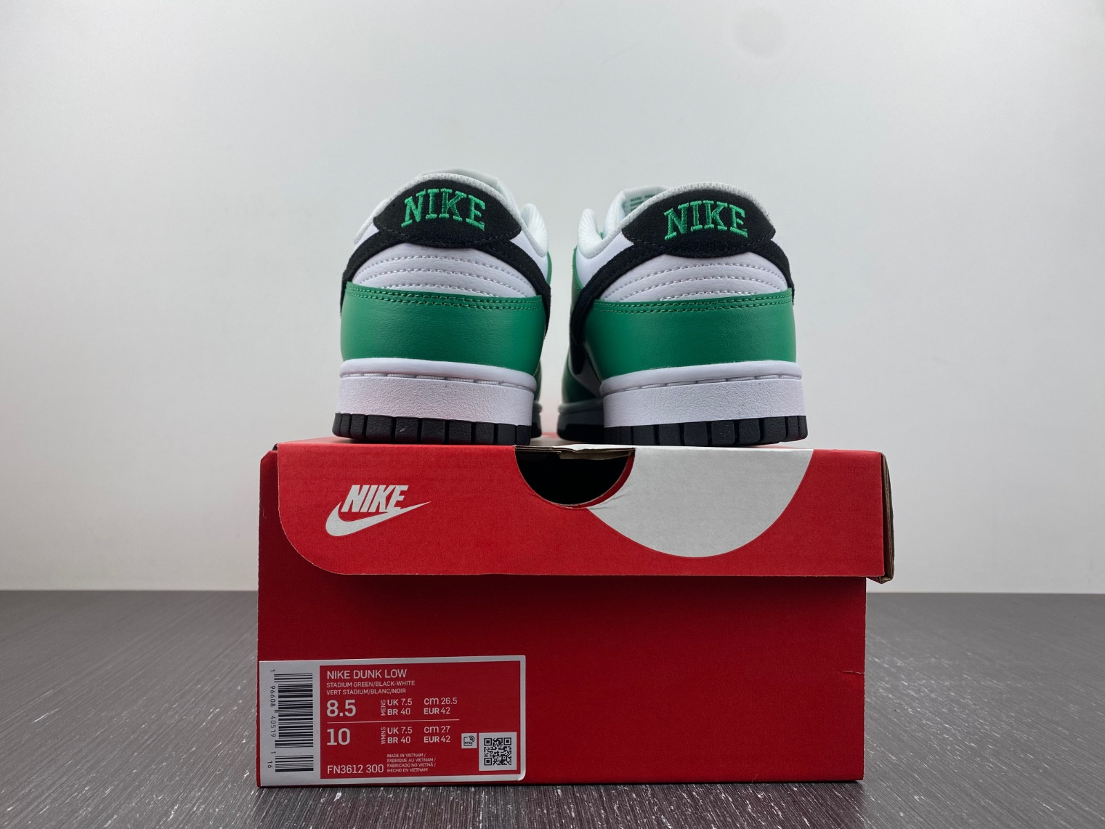 nike dunk low celtics - fn3612-300