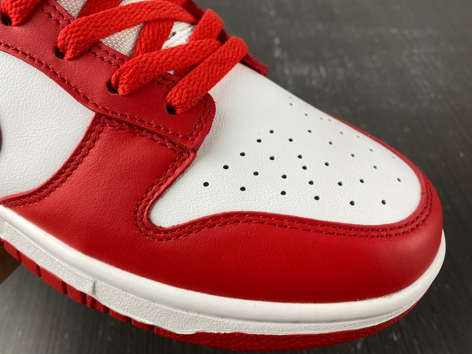 nike dunk low university red (2020) cu1727-100
