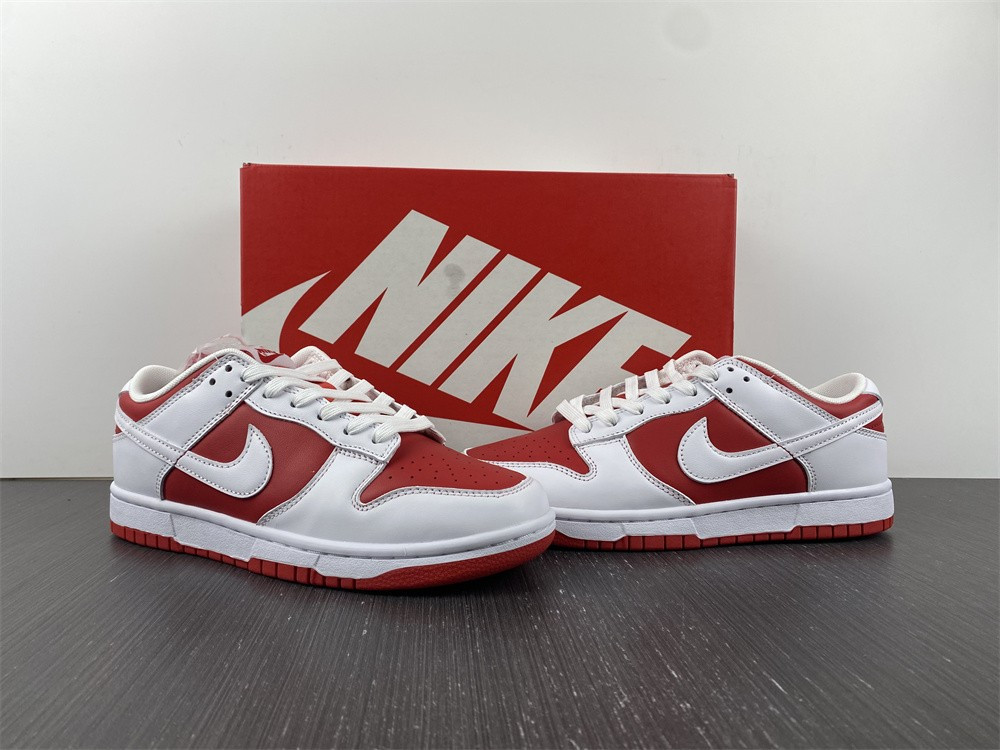 nike dunk low championship red (2021) dd1391-600
