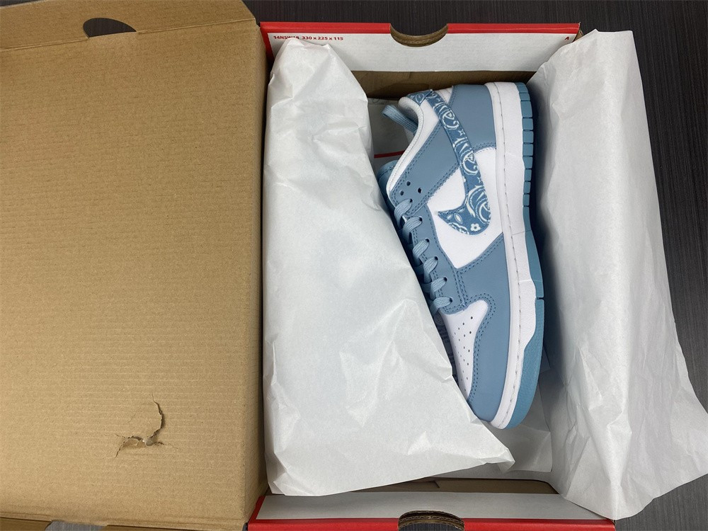 nike dunk low blue paisley wmns dh4401-101