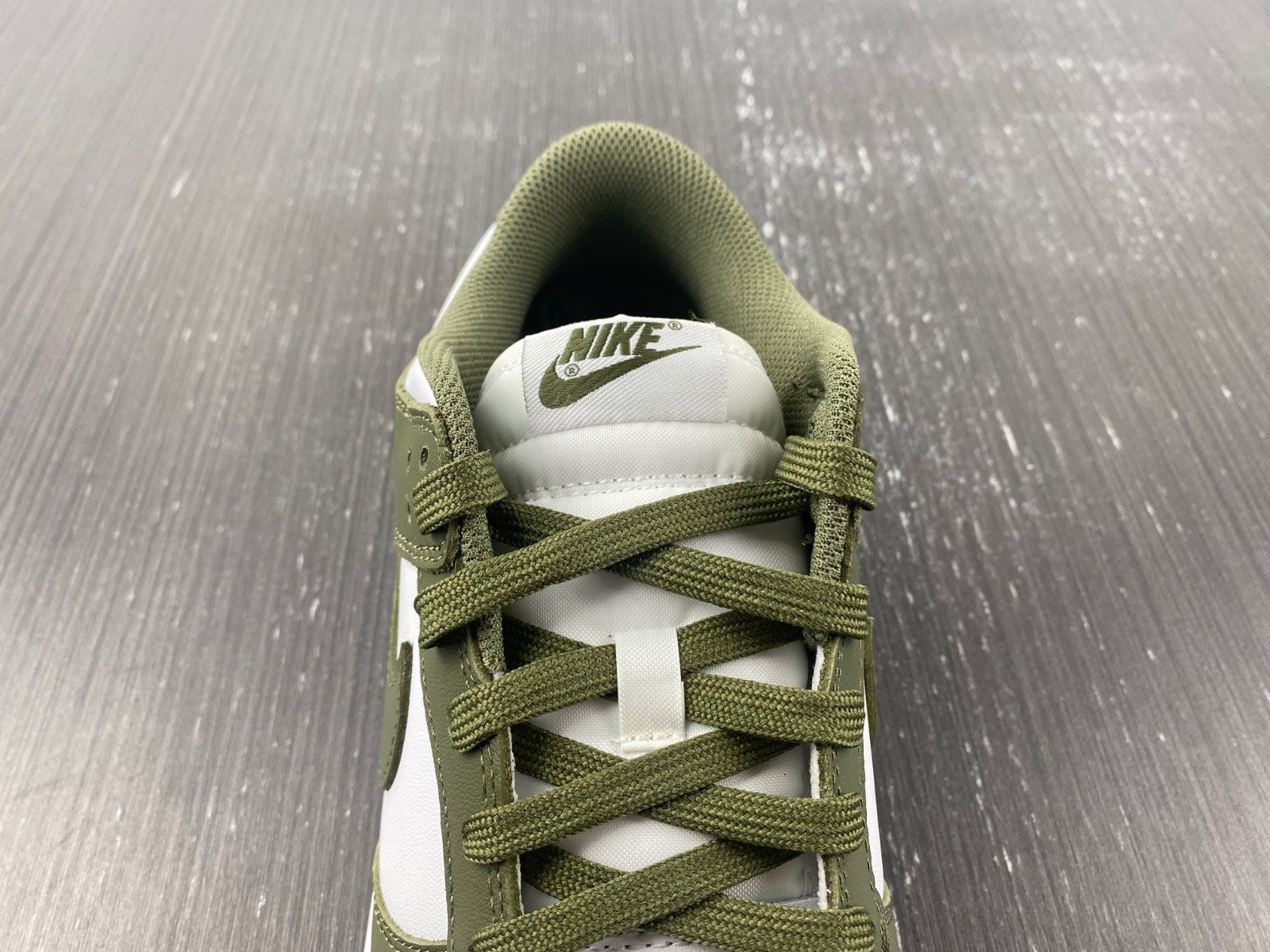 nike dunk low medium olive (w) - dd1503-120