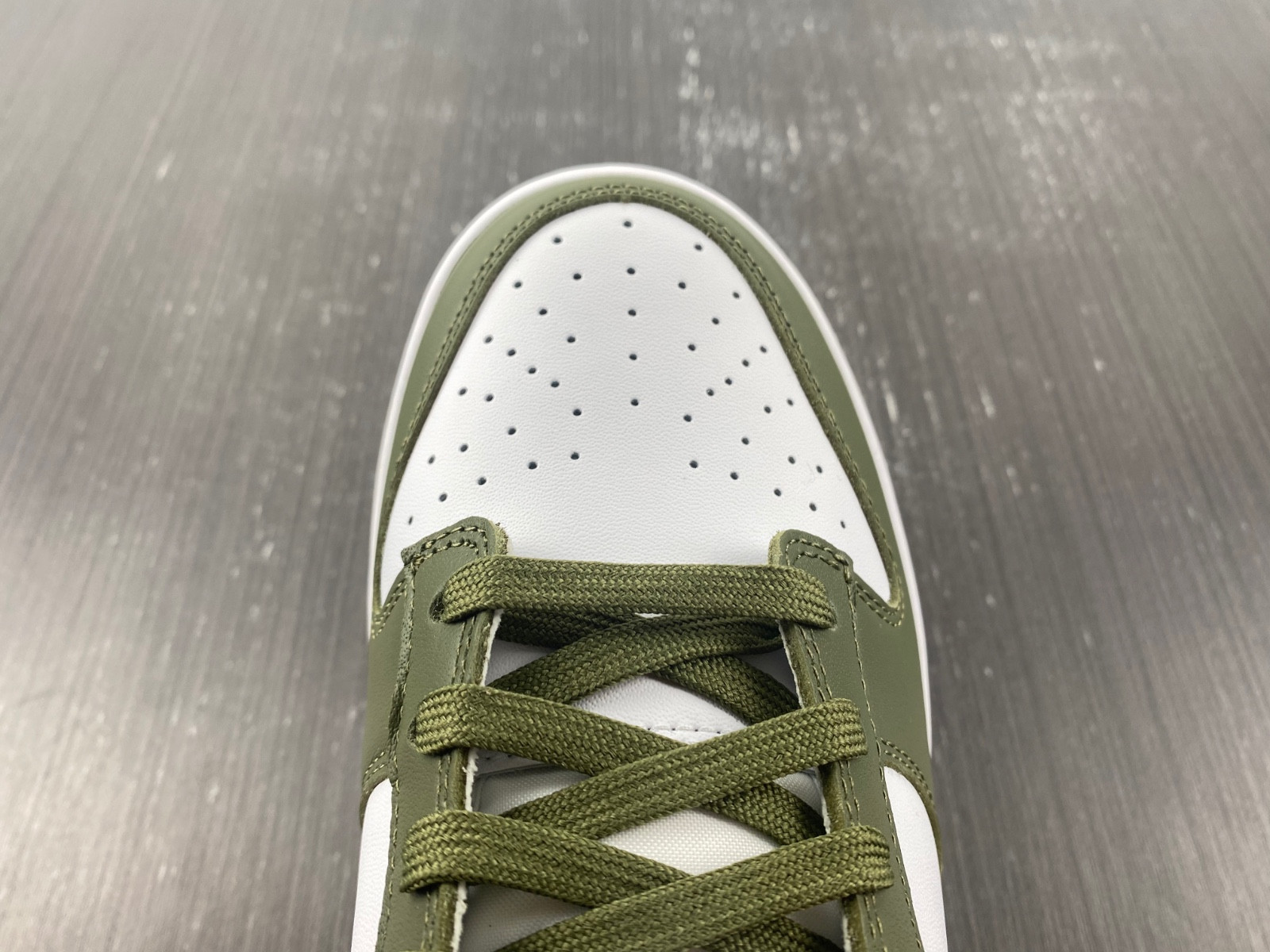 nike dunk low medium olive (w) - dd1503-120