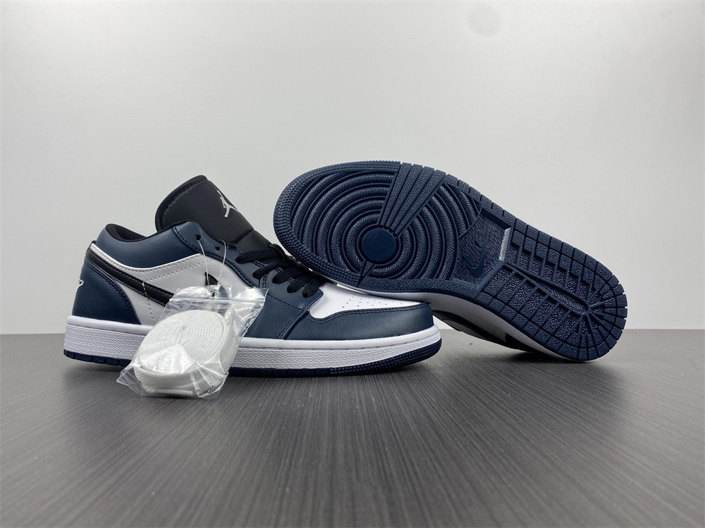 jordan 1 low dark teal - 553558-411