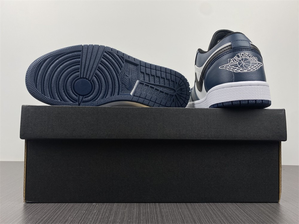 jordan 1 low dark teal - 553558-411