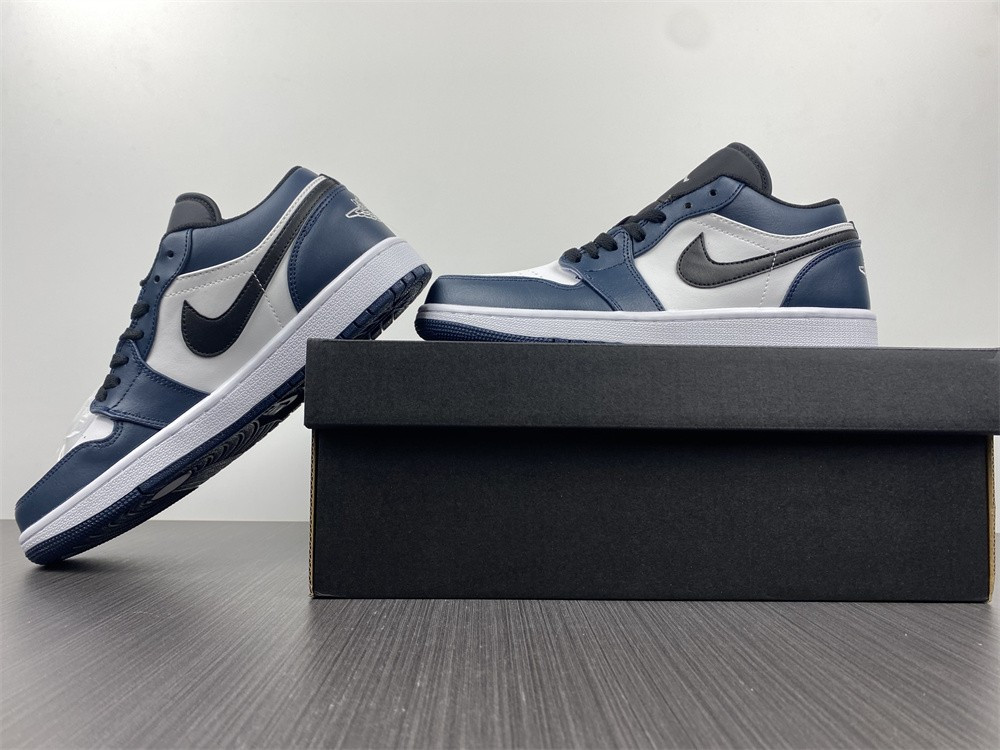jordan 1 low dark teal - 553558-411