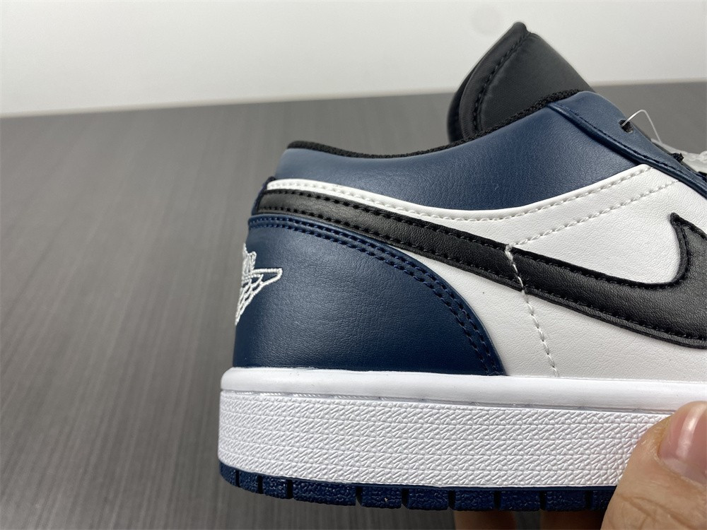 jordan 1 low dark teal - 553558-411