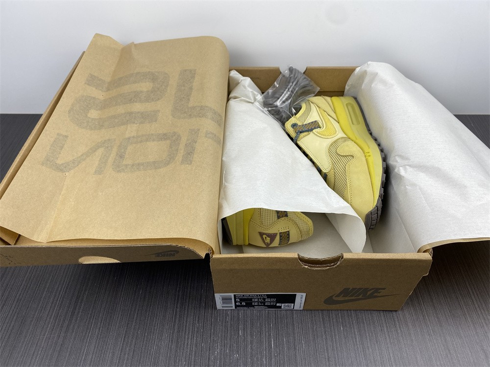 travis scott nike air max 1 wheat do9392-700