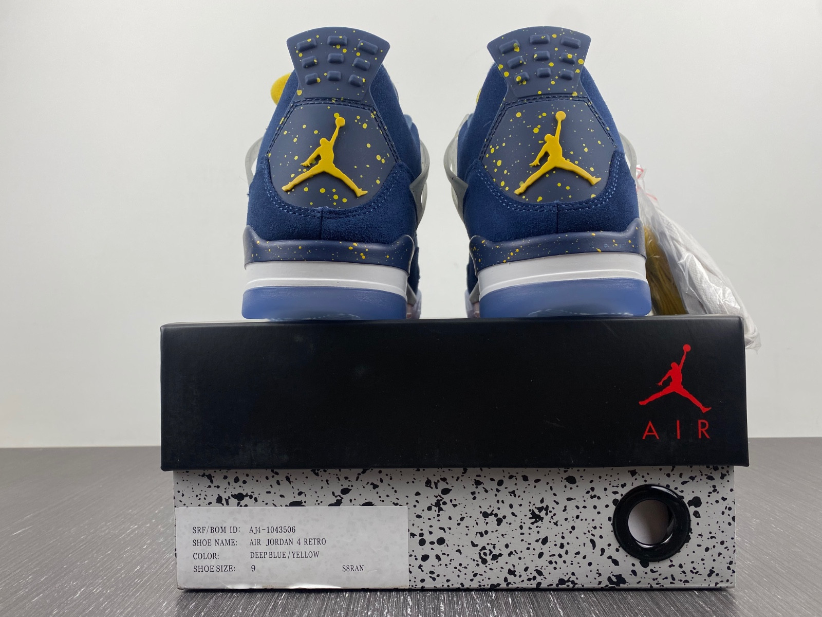 jordan 4 retro michigan (pe) - aj4 1036660