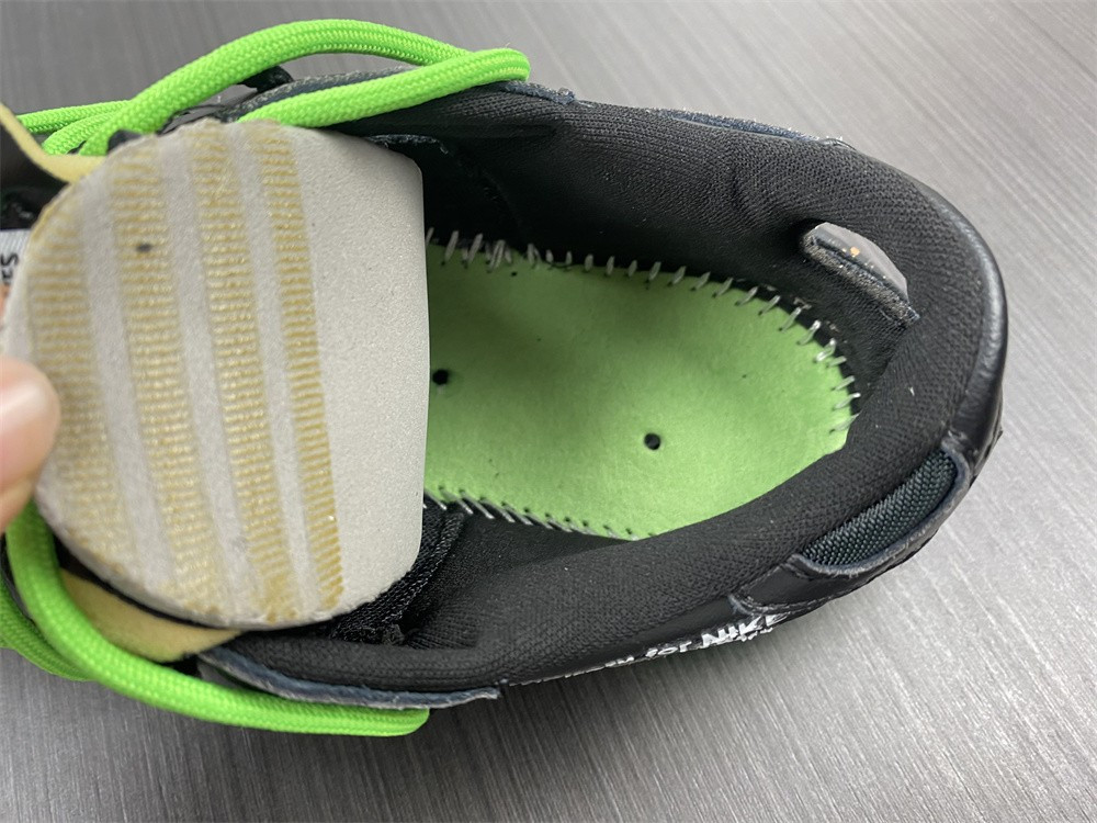 owt x nike blazer low black green dh7863-001