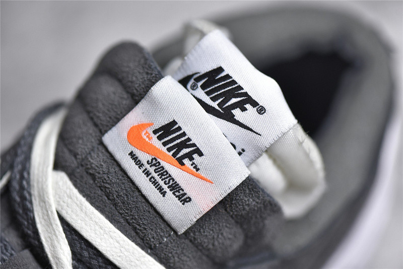 sacai nike blazer low dark grey dd1877-002