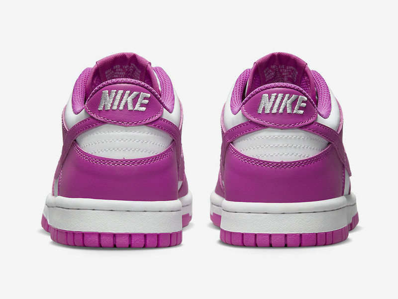 nike dunk low active fuchsia (gs) - fj0704-100