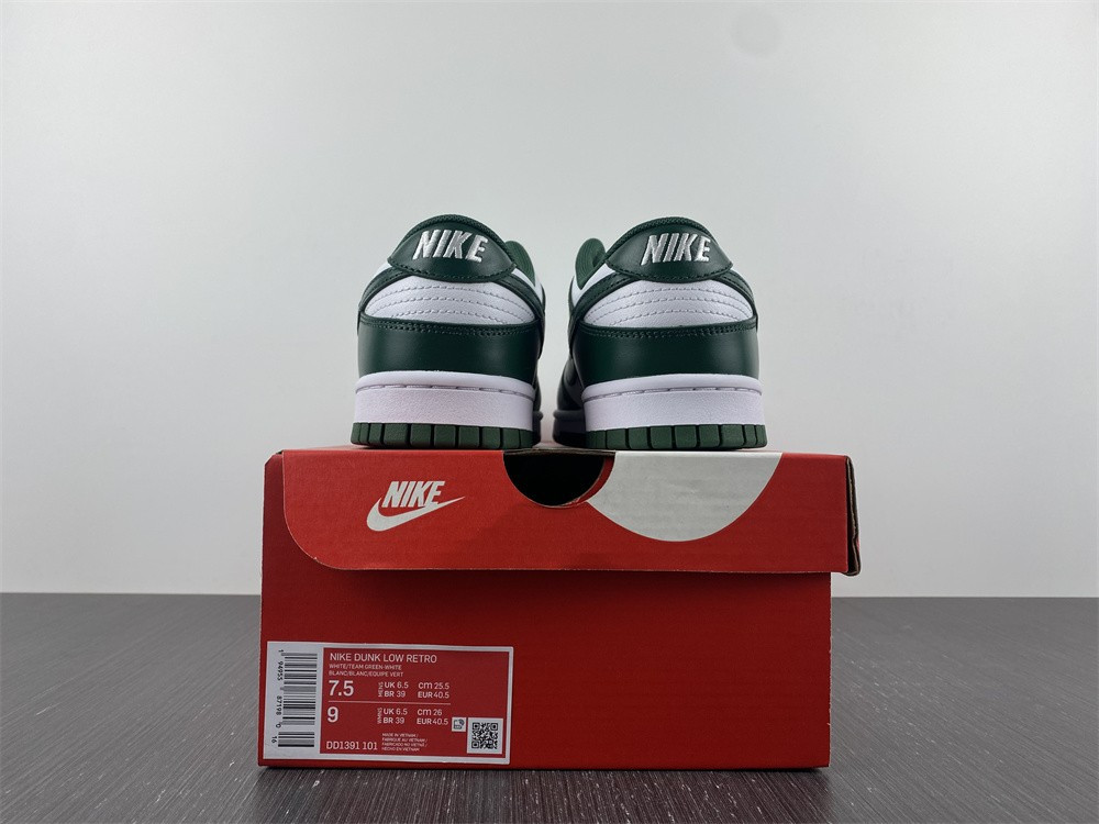 nike dunk low spartan green - dd1391-101