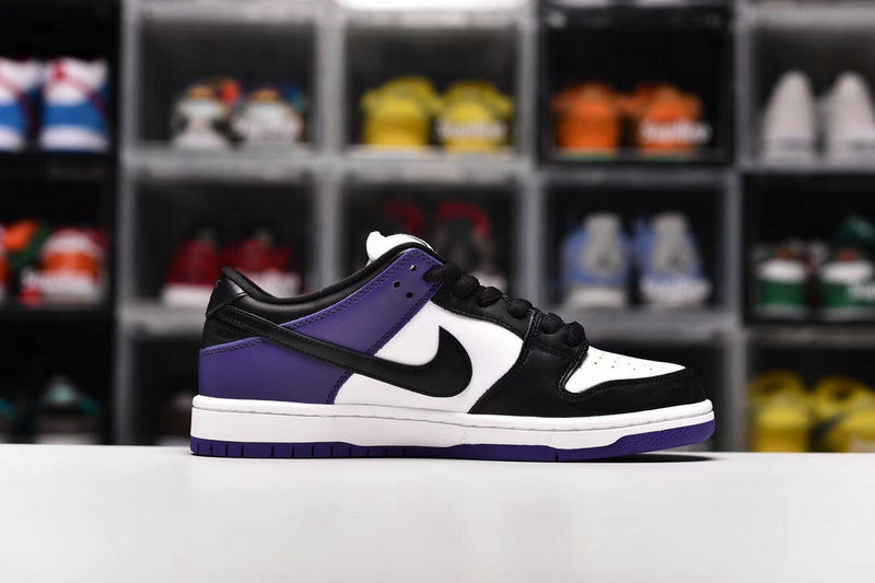 nike sb dunk low court purple men