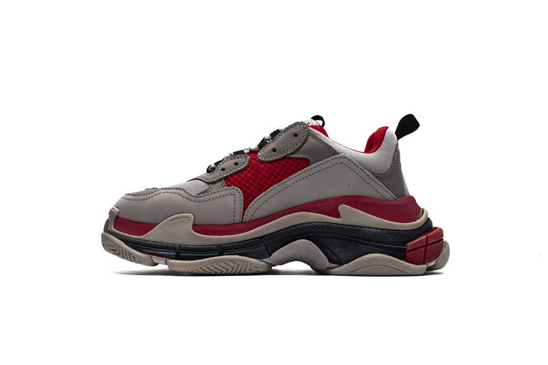 Ba*len*cia*ga triple s grey/red