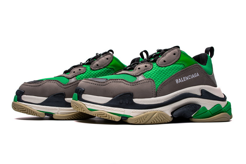 Ba*len*cia*ga triple s neon gry/green