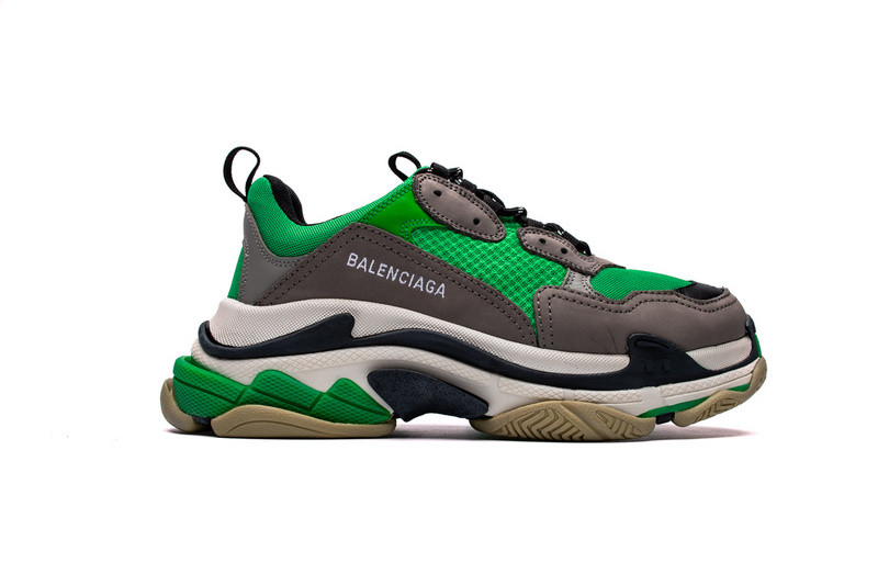 Ba*len*cia*ga triple s neon gry/green