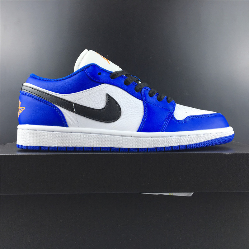 jordan 1 low hyper royal orange peel 553558-401