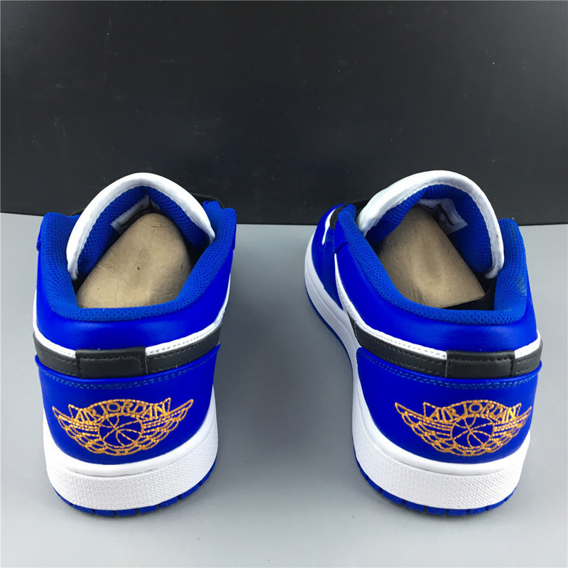 jordan 1 low hyper royal orange peel 553558-401