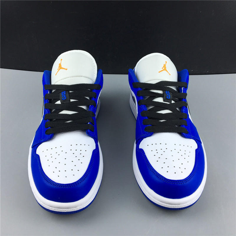 jordan 1 low hyper royal orange peel 553558-401