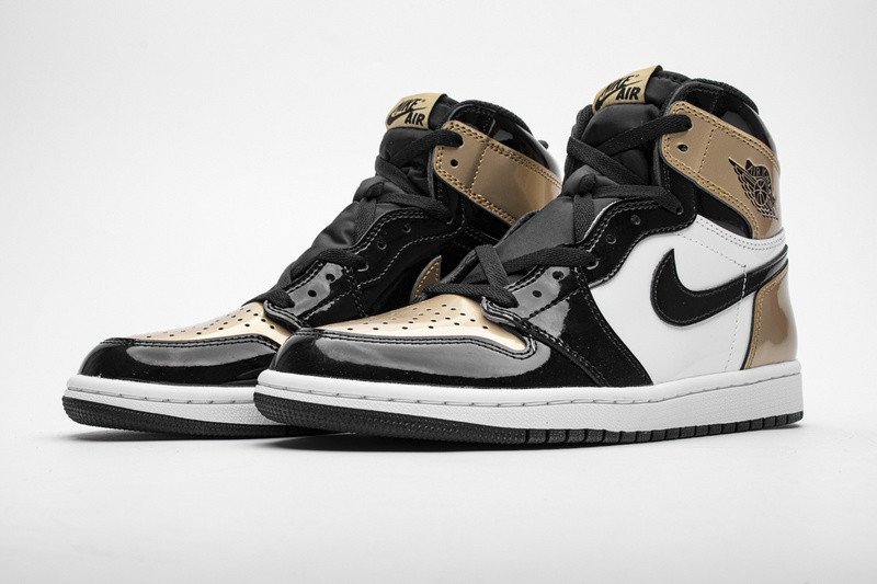 jordan 1 retro high nrg patent gold toe 861428-007