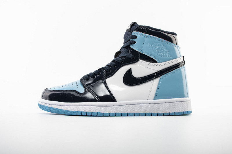 air jordan 1 retro high unc patent cd0461-401