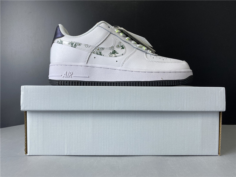 nike air force 1 low daisy (gs) - cw5859-100