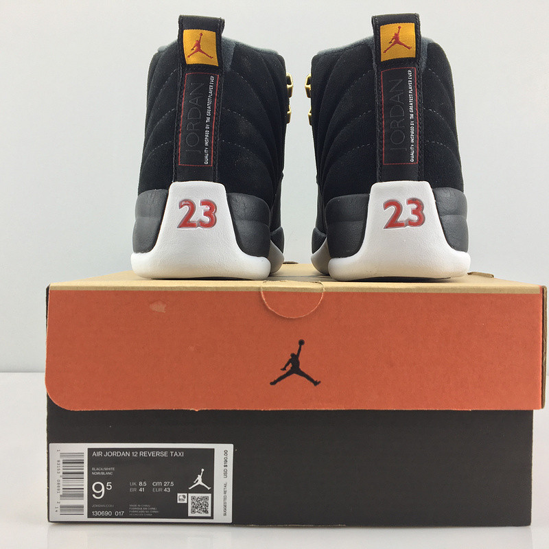 jordan 12 retro reverse taxi 130690-017